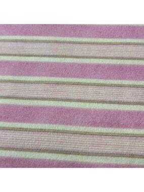 Chapel Hill Flannel Stripe Fabric Pink Cream Yellow 1/2 yard x 42"Northcott